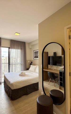 Studio à venda com 22m², 1 quarto e sem vaga Studio à venda com 22m², 1 quarto e sem vagaCozinha
