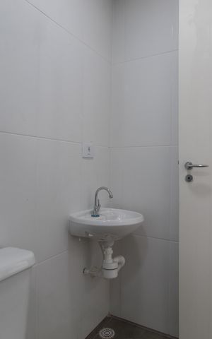 Studio para alugar com 49m², 1 quarto e sem vagaBanheiro da Suíte