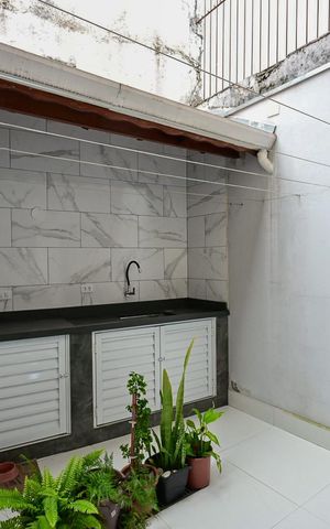 Casa à venda com 125m², 3 quartos e 2 vagasChurrasqueira