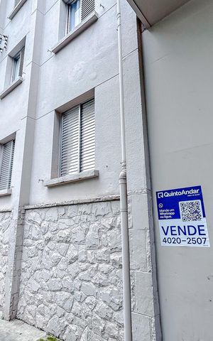 Apartamento à venda com 58m², 1 quarto e sem vagaFachada com Plaquinha