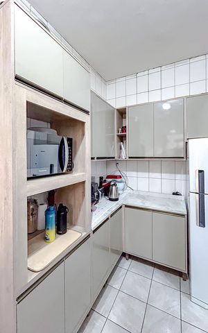 Apartamento à venda com 58m², 1 quarto e sem vagaCozinha