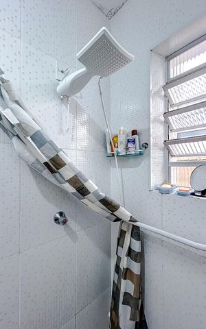 Apartamento à venda com 58m², 1 quarto e sem vagaBanheiro da Suíte