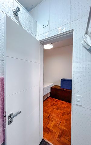 Apartamento à venda com 58m², 1 quarto e sem vagaBanheiro da Suíte