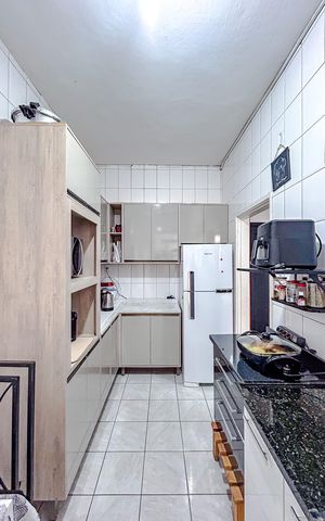 Apartamento à venda com 58m², 1 quarto e sem vagaCozinha