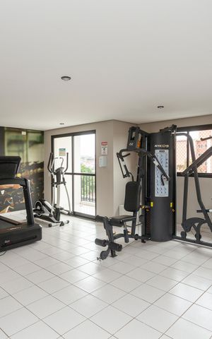 Apartamento à venda com 69m², 2 quartos e 3 vagasÁrea comum - Academia
