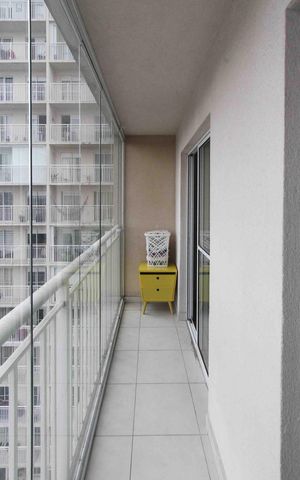 Apartamento à venda com 32m², 1 quarto e sem vagaVaranda