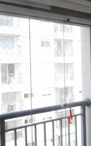 Apartamento à venda com 38m², 2 quartos e 1 vagaVaranda