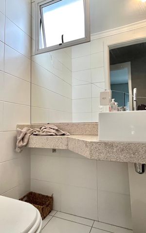 Apartamento à venda com 55m², 2 quartos e 1 vaga Apartamento à venda com 55m², 2 quartos e 1 vagaBanheiro Corredor