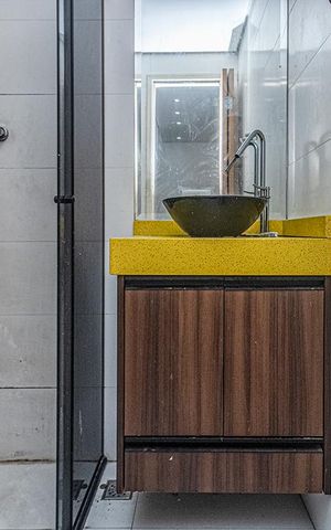 Apartamento à venda com 34m², 1 quarto e 1 vaga Apartamento à venda com 34m², 1 quarto e 1 vagabanheiro social_1