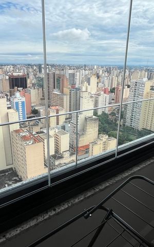 Apartamento para alugar com 43m², 1 quarto e 1 vaga