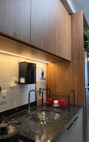 Apartamento para alugar com 43m², 1 quarto e 1 vaga