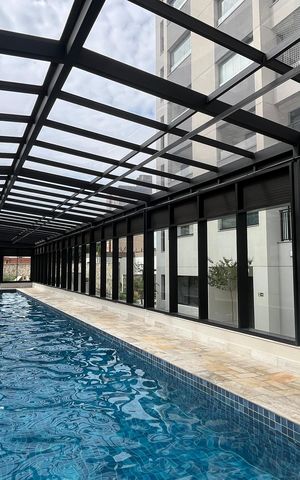 Apartamento para alugar com 43m², 1 quarto e 1 vaga