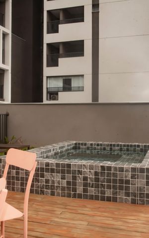 Studio à venda com 25m², 1 quarto e sem vagaÁrea comum - Piscina