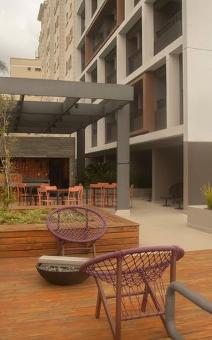 Studio à venda com 25m², 1 quarto e sem vagaÁrea comum - Churrasqueira