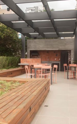 Studio à venda com 25m², 1 quarto e sem vagaÁrea comum - Churrasqueira