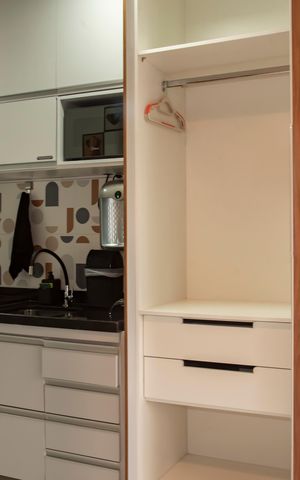Studio à venda com 25m², 1 quarto e sem vagaStudio