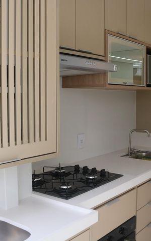 Apartamento para alugar com 42m², 2 quartos e sem vagaCozinha e Área de Serviço