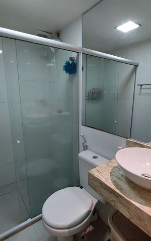 Apartamento à venda com 60m², 2 quartos e sem vaga Apartamento à venda com 60m², 2 quartos e sem vagaBanheiro