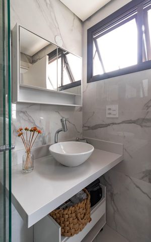 Apartamento à venda com 164m², 3 quartos e 3 vagas Apartamento à venda com 164m², 3 quartos e 3 vagasBanheiro da Suíte 2