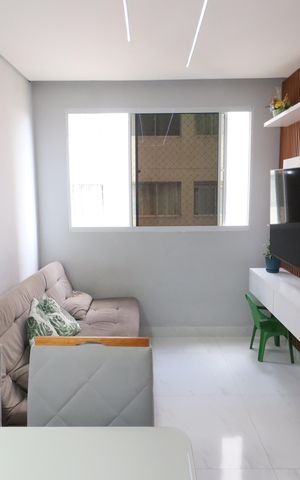 Apartamento à venda com 42m², 2 quartos e sem vagaSala