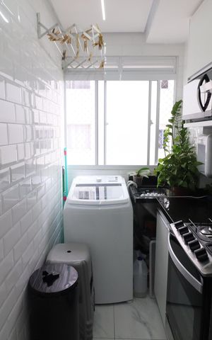 Apartamento à venda com 42m², 2 quartos e sem vagaCozinha e Área de Serviço
