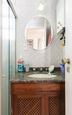 Apartamento à venda com 110m², 3 quartos e 2 vagasBanheiro