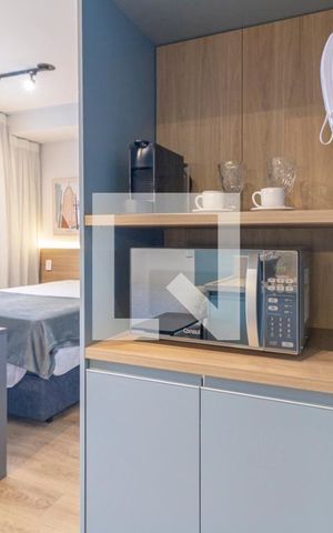 Studio à venda com 26m², 1 quarto e sem vagaCozinha