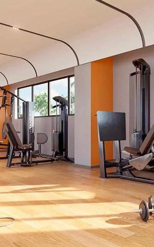 Studio à venda com 27m², 1 quarto e sem vaga Studio à venda com 27m², 1 quarto e sem vagaAcademia