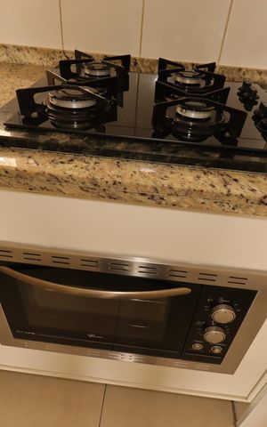 Apartamento para alugar com 128m², 3 quartos e 2 vagasCozinha - Cooktop e Forno
