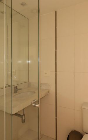 Apartamento para alugar com 128m², 3 quartos e 2 vagasBanheiro da Suíte 1
