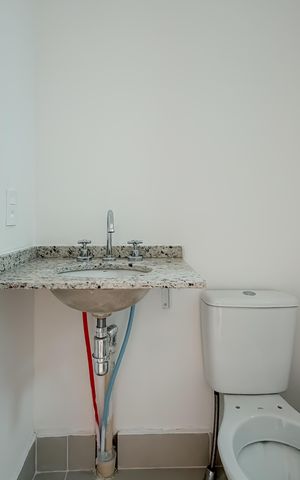 Apartamento à venda com 59m², 3 quartos e 1 vaga Apartamento à venda com 59m², 3 quartos e 1 vagaBanheiro da Suíte