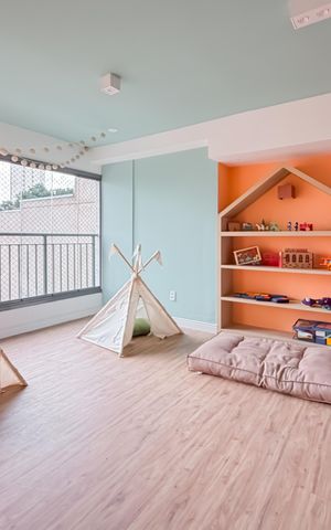 Apartamento à venda com 59m², 3 quartos e 1 vaga Apartamento à venda com 59m², 3 quartos e 1 vagaBrinquedoteca