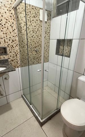 Studio para alugar com 40m², 1 quarto e sem vaga Studio para alugar com 40m², 1 quarto e sem vagaBanheiro