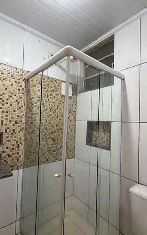 Studio para alugar com 40m², 1 quarto e sem vaga Studio para alugar com 40m², 1 quarto e sem vagaBanheiro