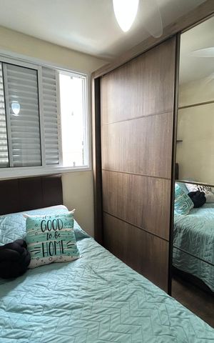 Apartamento à venda com 48m², 2 quartos e 1 vaga