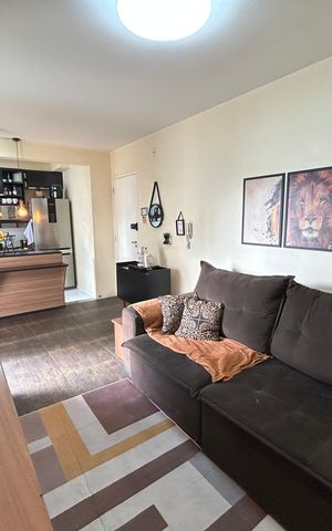 Apartamento à venda com 48m², 2 quartos e 1 vaga