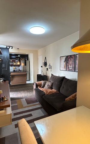 Apartamento à venda com 48m², 2 quartos e 1 vaga