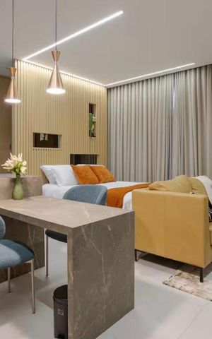 Apartamento à venda com 46m², 1 quarto e 1 vaga Apartamento à venda com 46m², 1 quarto e 1 vagaSala