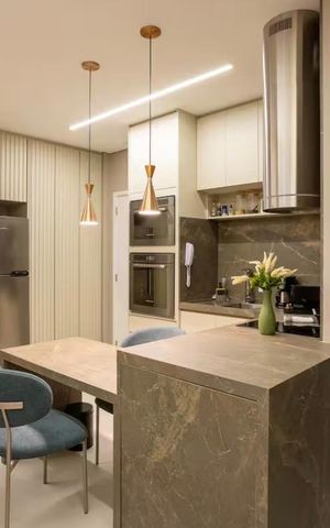Apartamento à venda com 46m², 1 quarto e 1 vaga Apartamento à venda com 46m², 1 quarto e 1 vagaSala