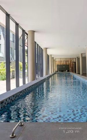Apartamento à venda com 46m², 1 quarto e 1 vaga Apartamento à venda com 46m², 1 quarto e 1 vagaÁrea externa
