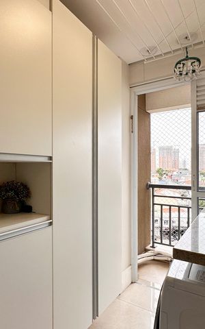 Apartamento à venda com 116m², 3 quartos e 2 vagas Apartamento à venda com 116m², 3 quartos e 2 vagasÁrea de Serviço