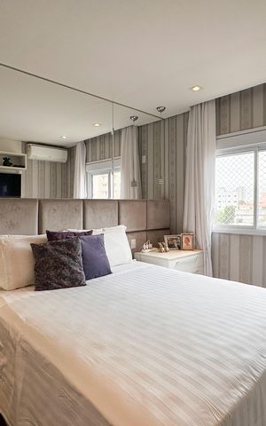 Apartamento à venda com 116m², 3 quartos e 2 vagas Apartamento à venda com 116m², 3 quartos e 2 vagasSuíte