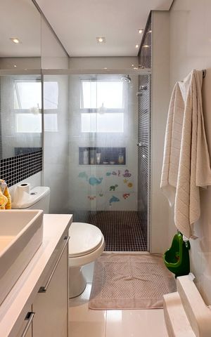 Apartamento à venda com 116m², 3 quartos e 2 vagas Apartamento à venda com 116m², 3 quartos e 2 vagasBanheiro 1 da suíte