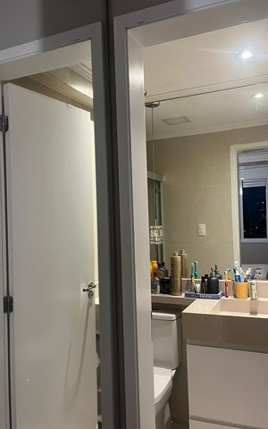Apartamento à venda com 63m², 2 quartos e 1 vaga Apartamento à venda com 63m², 2 quartos e 1 vagaBanheiro