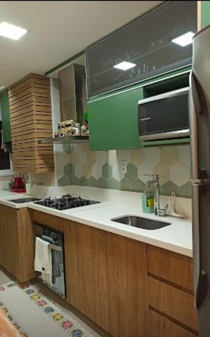 Apartamento à venda com 63m², 2 quartos e 1 vaga Apartamento à venda com 63m², 2 quartos e 1 vagaCozinha