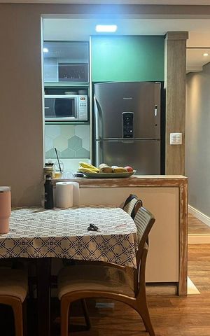Apartamento à venda com 63m², 2 quartos e 1 vaga Apartamento à venda com 63m², 2 quartos e 1 vagaSala