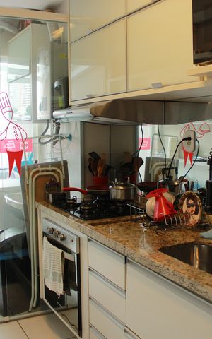 Apartamento à venda com 121m², 2 quartos e 1 vagaCozinha