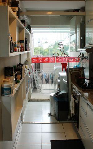 Apartamento à venda com 121m², 2 quartos e 1 vagaCozinha