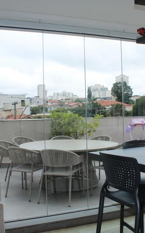 Apartamento à venda com 121m², 2 quartos e 1 vagaChurrasqueira