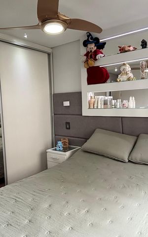 Apartamento à venda com 60m², 2 quartos e 2 vagas Apartamento à venda com 60m², 2 quartos e 2 vagasSuíte